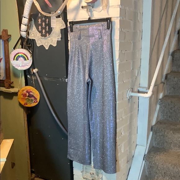 Jaded London Pants - Jaded London Women’s Size Small, Wide Leg, Sparkly Pants